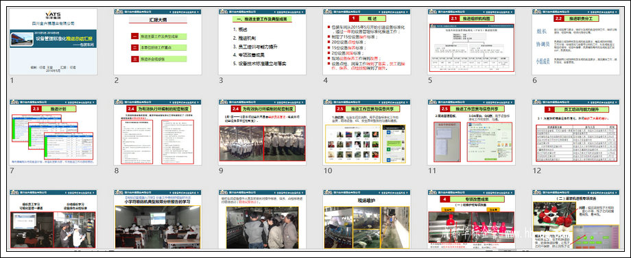 设备管理 PMS及TPM阶段成果或年终总结汇报材料编制要点-蒋良